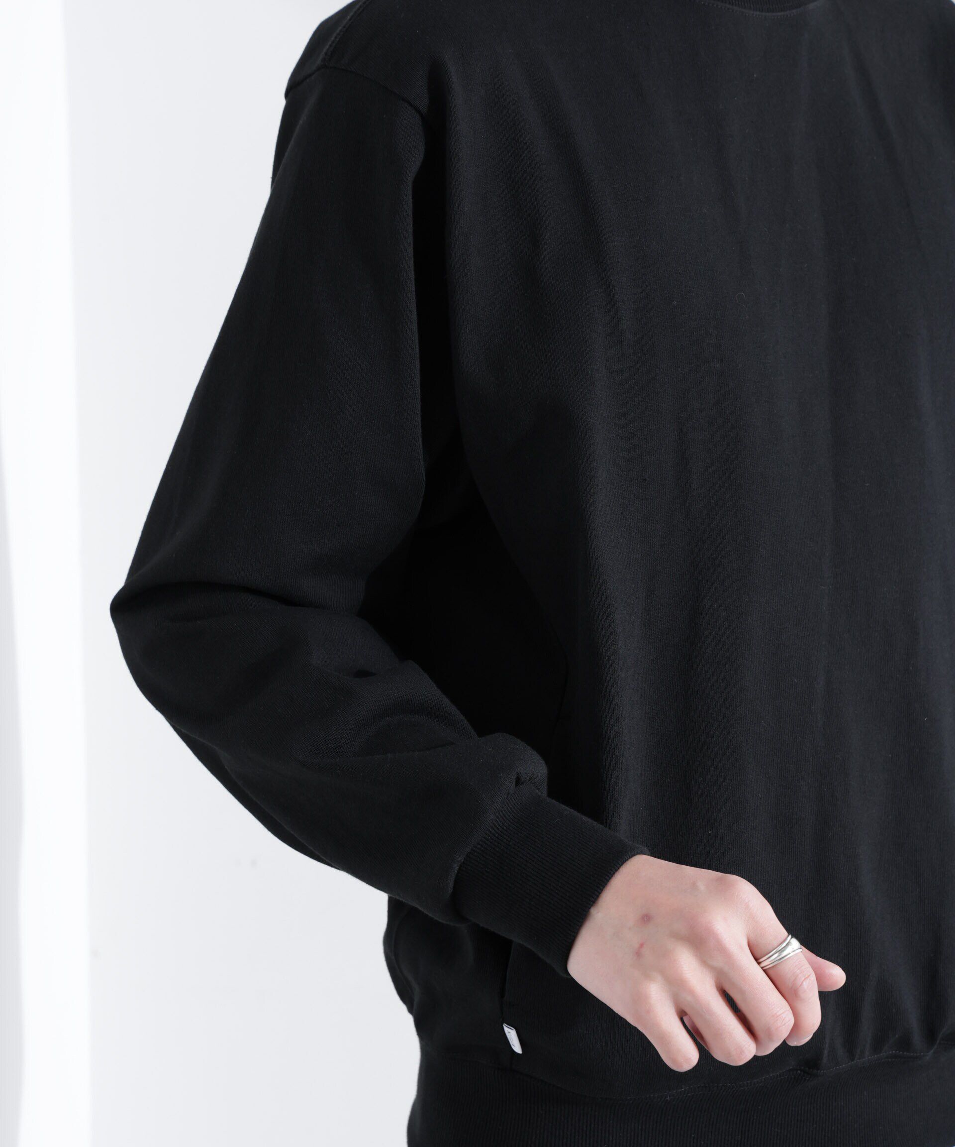 nano･universe「｢NJ/CLUB｣ USAコットン クルーネック スウェット（セットアップ可）」|Tシャツ・カットソー|