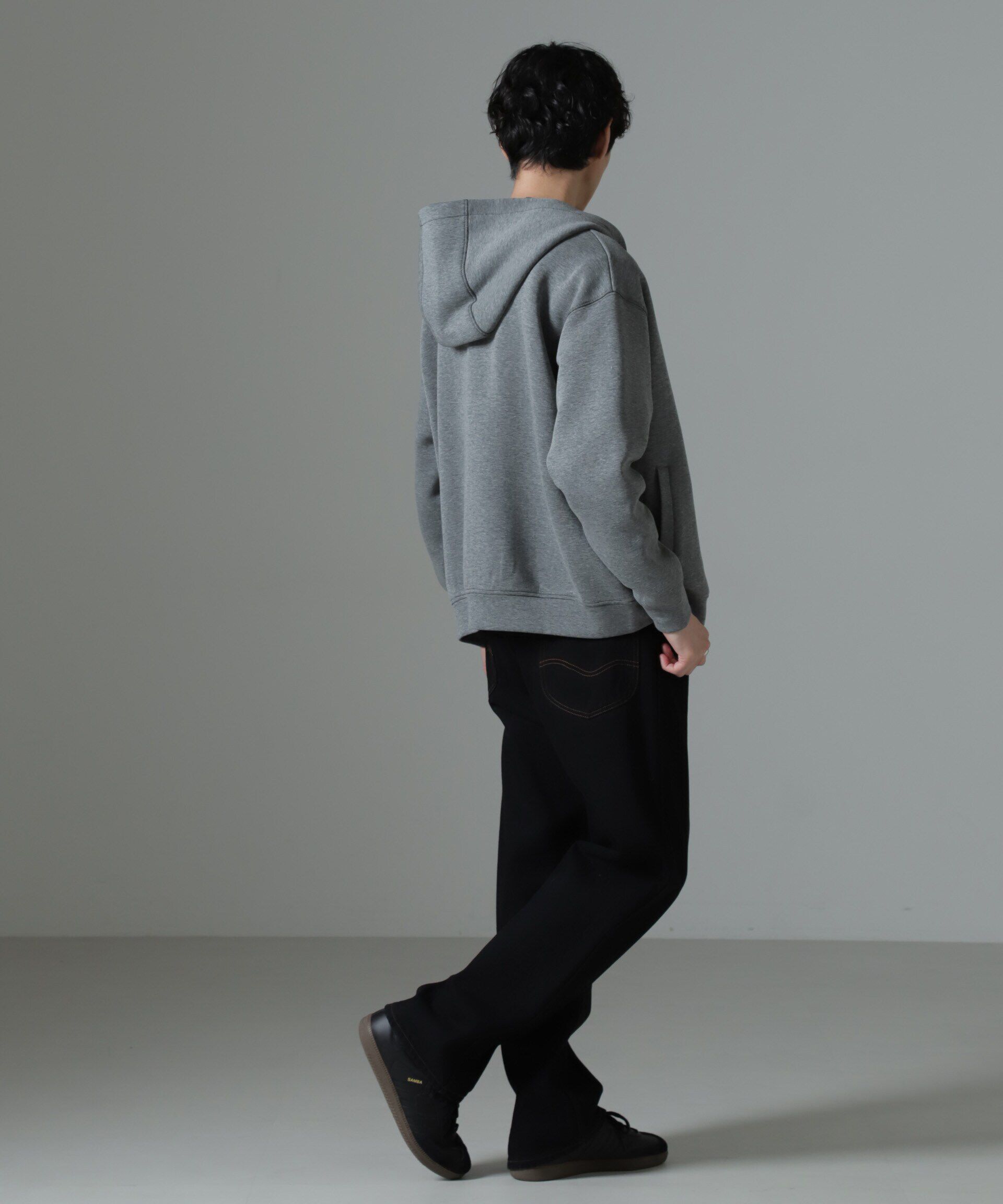 nano･universe「ボンディングボルドフィットフーディーブルゾン」|Tシャツ・カットソー|