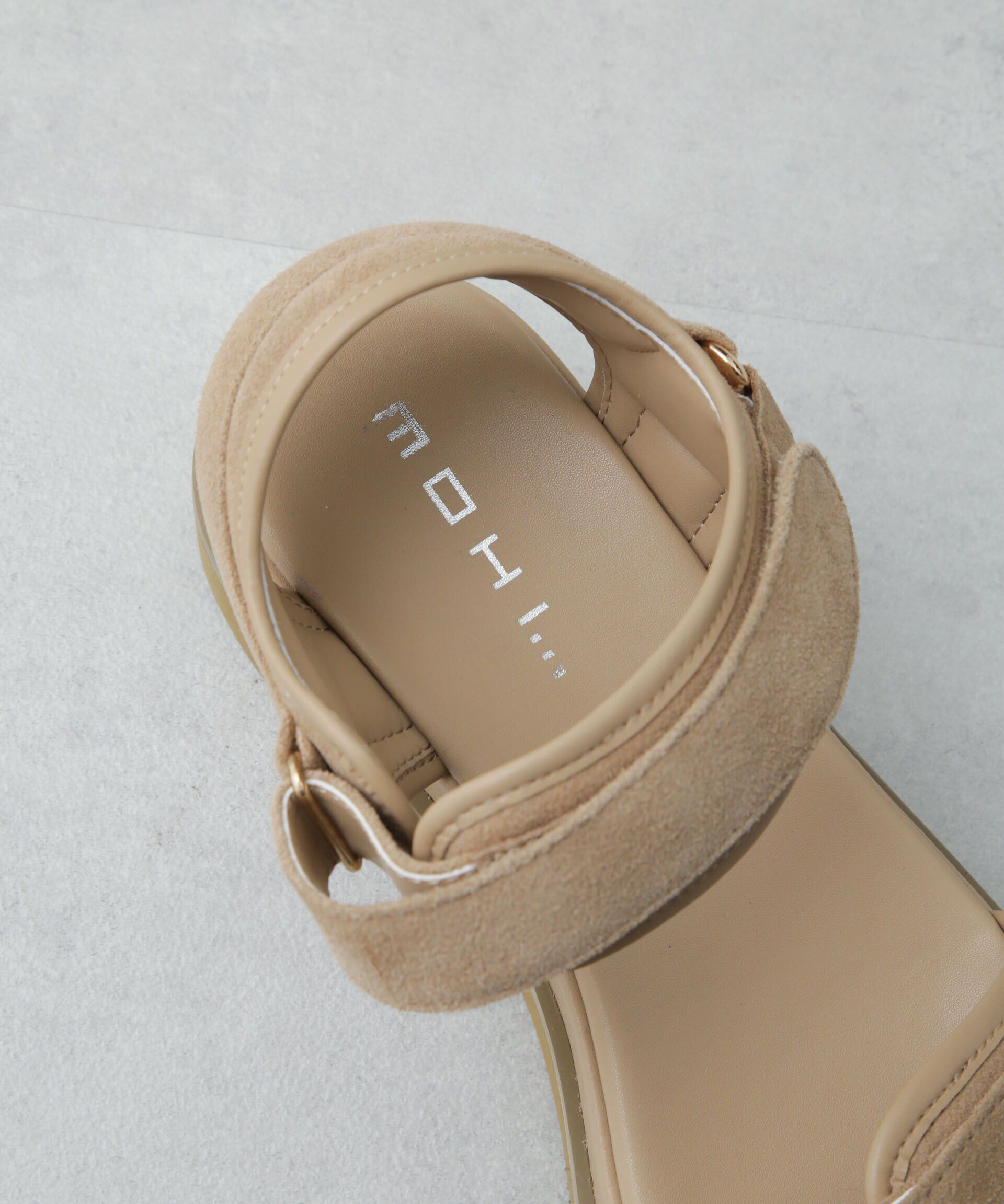 nano･universe「MOHI/スエードストラップサンダル」|サンダル|