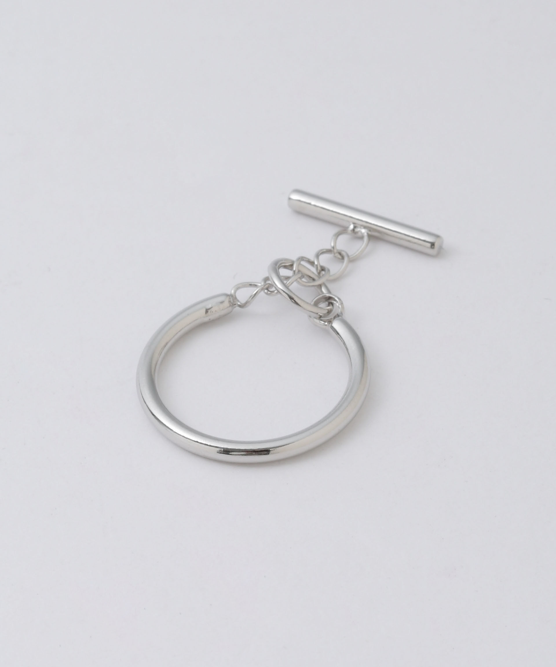 nano･universe「サイズ調整可能バーモチーフリング」|リング|