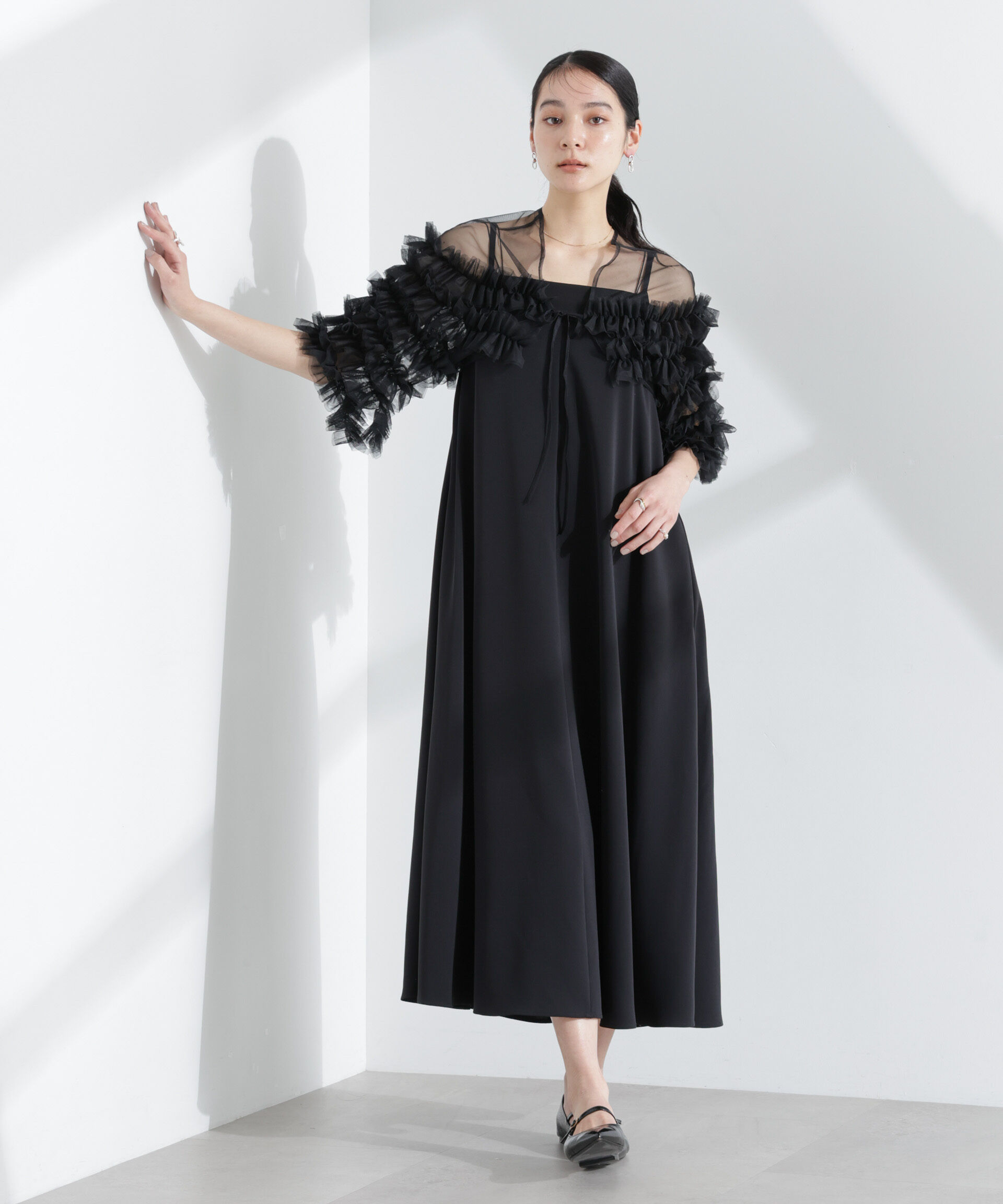 nano･universe「troisieme chaco/チュールボレロ」|シャツ・ブラウス|