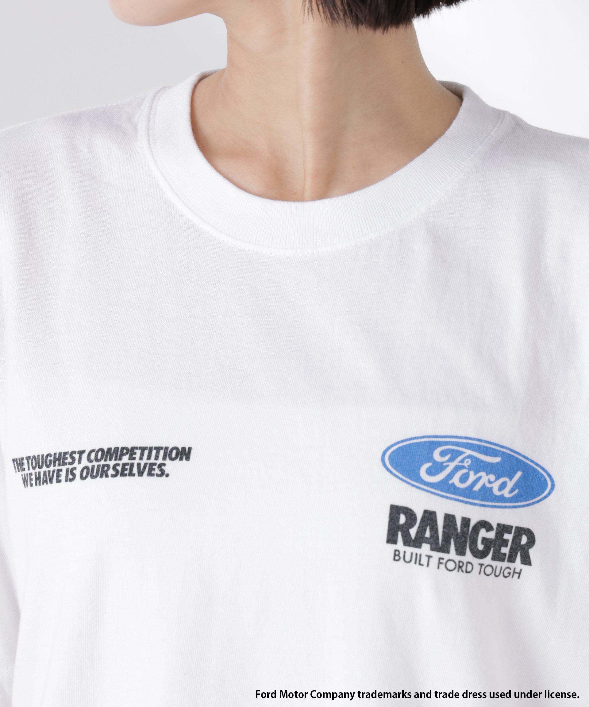 nano･universe「GOOD ROCK SPEED/Ford Tシャツ ホワイト」|Tシャツ・カットソー|