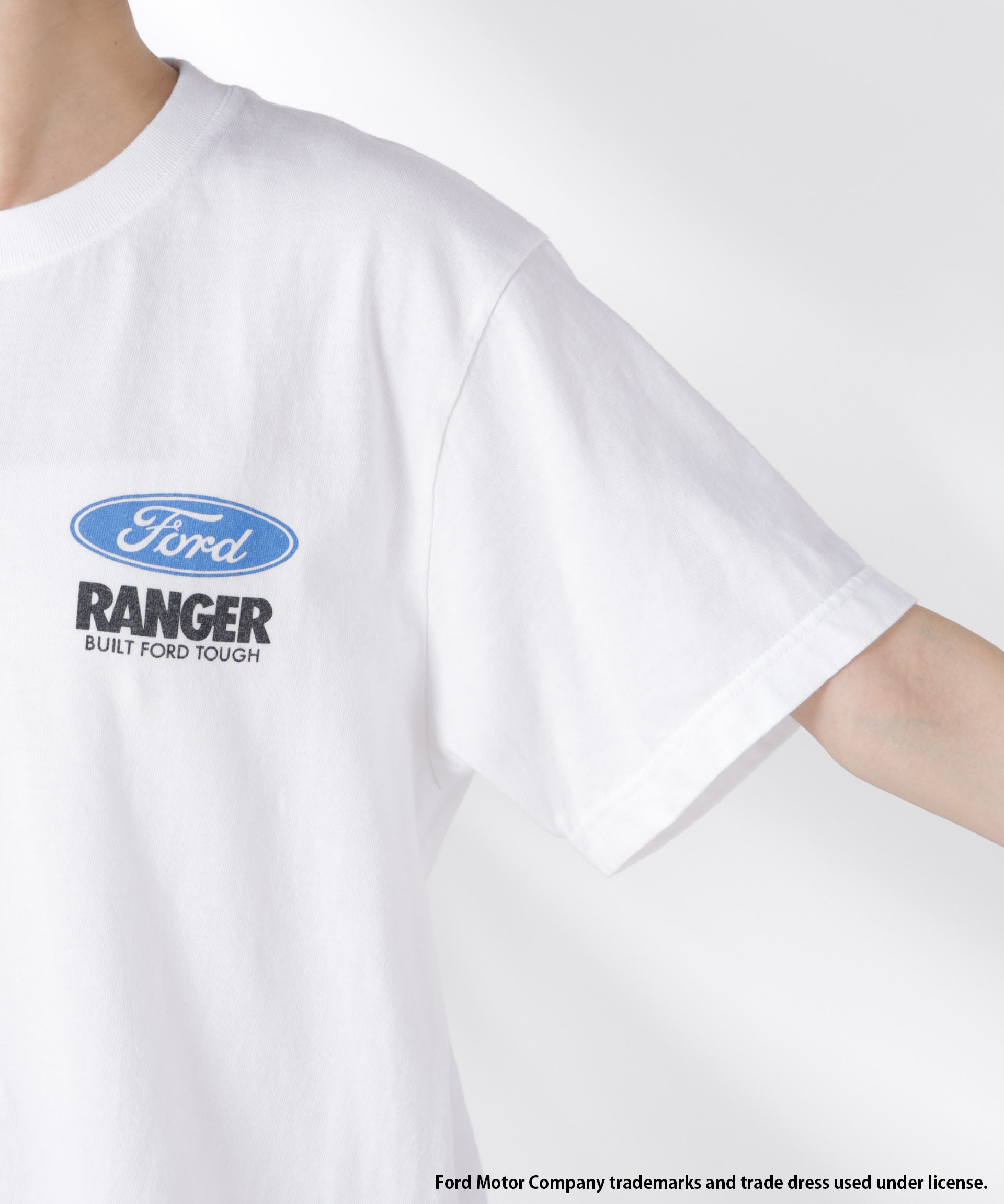 nano･universe「GOOD ROCK SPEED/Ford Tシャツ ホワイト」|Tシャツ・カットソー|