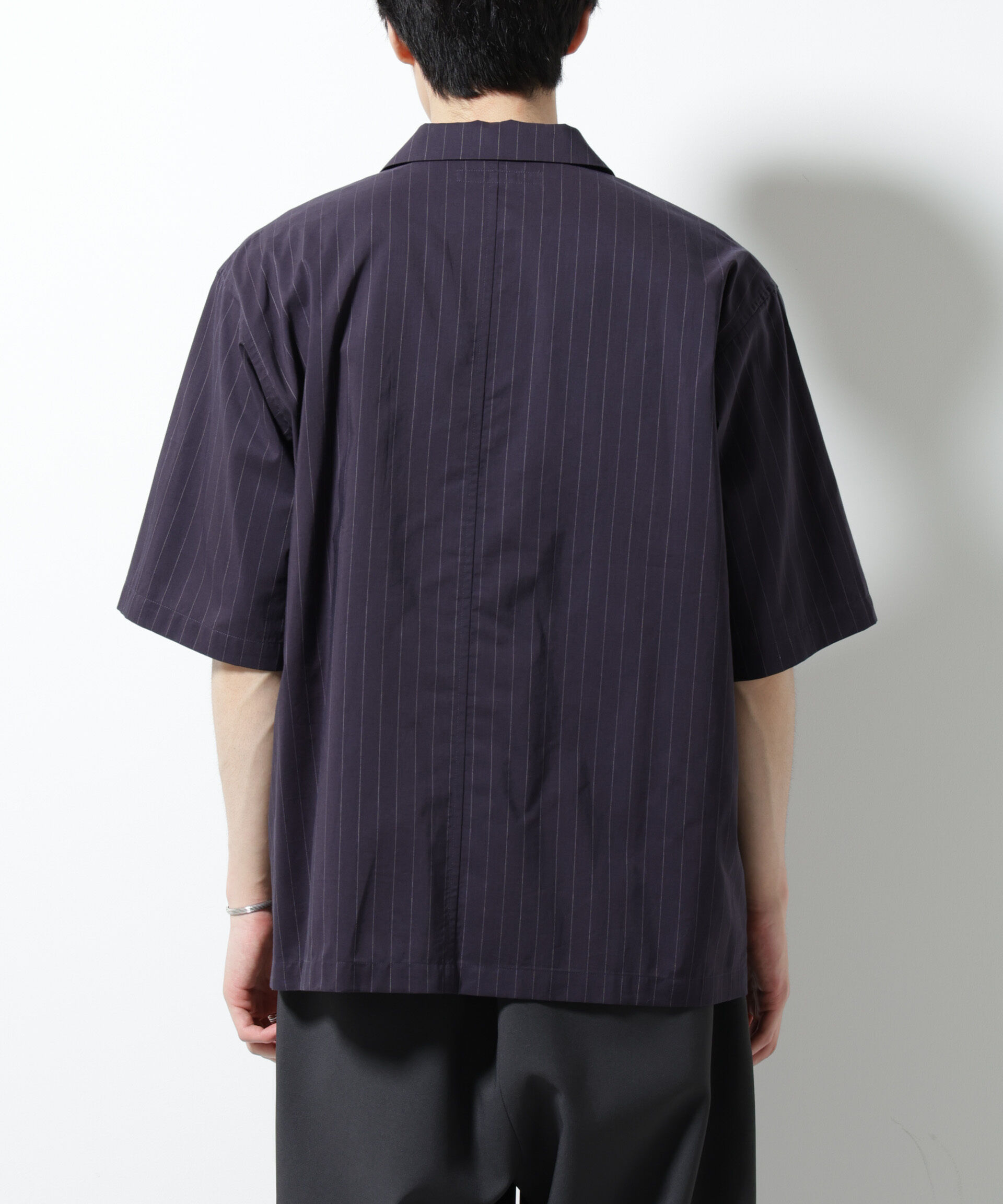 nano･universe「TEXBRID(R)シャツジャケット 半袖」|テーラードジャケット|