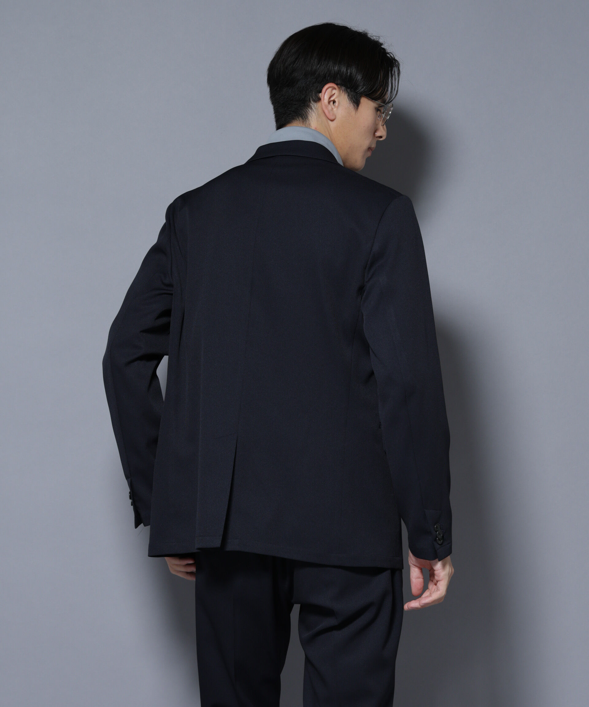 nano･universe「「N JACKET BASIC」シャドーストライプジャケット(セットアップ可)」|スーツ|