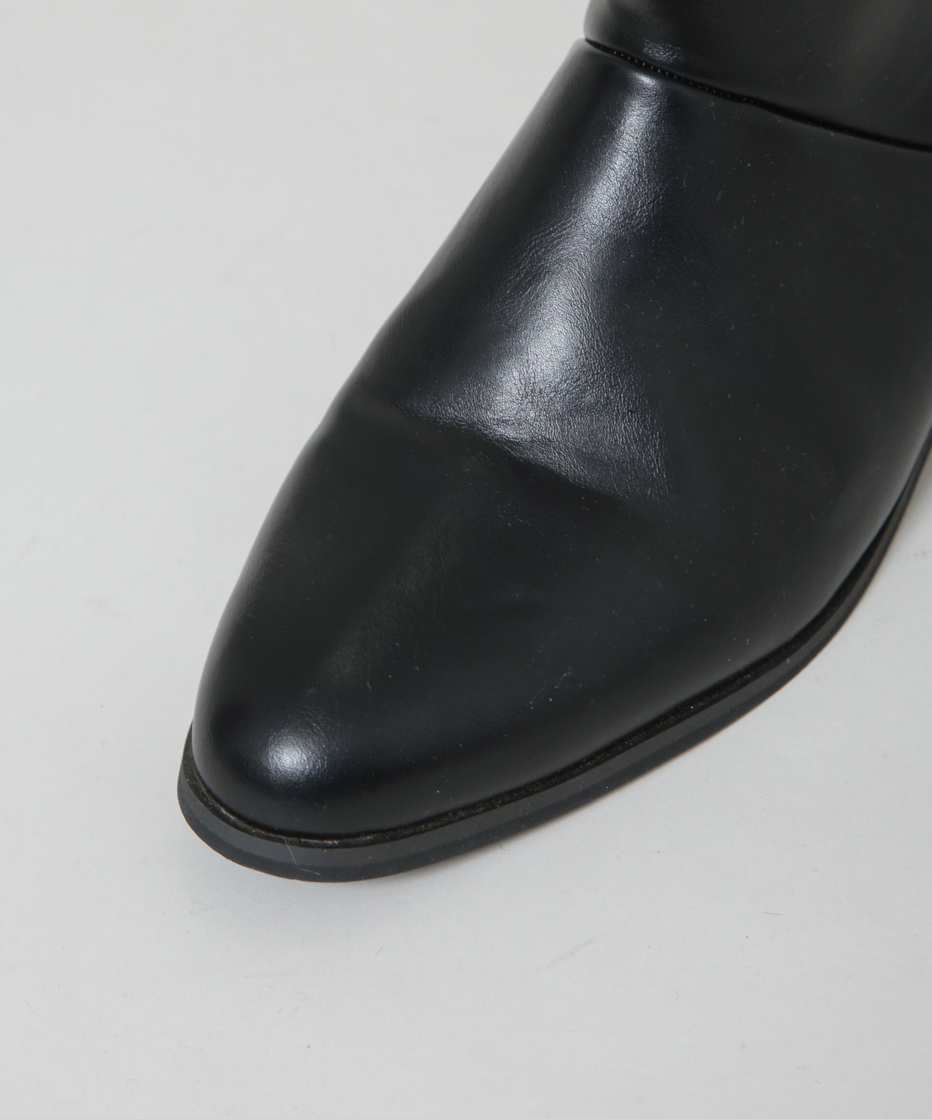 nano･universe「ワイドシャフトインヒールブーツ」|ビジネス・ドレスシューズ|