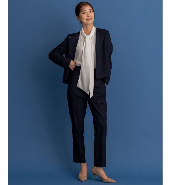 組曲「【KUMIKYOKU NAVY】デシンボウタイ ブラウス」|シャツ・ブラウス|