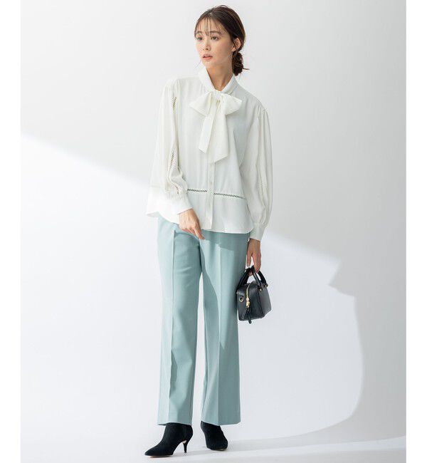 組曲「【KUMIKYOKU NAVY】デシンボウタイ ブラウス」|シャツ・ブラウス|