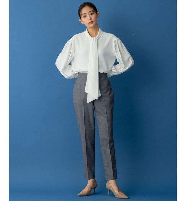 組曲「【KUMIKYOKU NAVY】デシンボウタイ ブラウス」|シャツ・ブラウス|