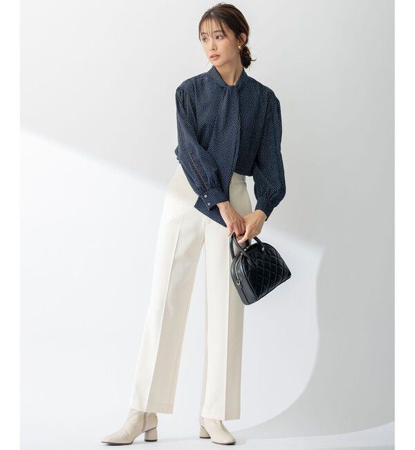 組曲「【KUMIKYOKU NAVY】デシンボウタイ ブラウス」|シャツ・ブラウス|