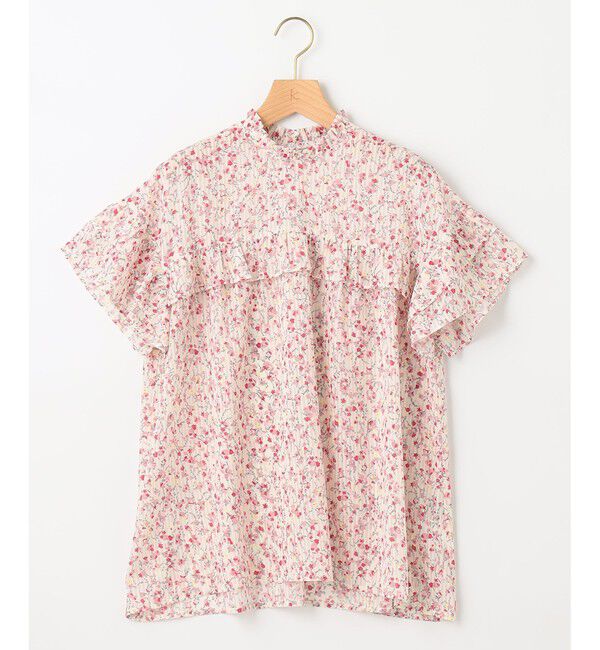 組曲「【WEB限定・2SET】フラワープリントアンサンブルニット」|カーディガン|