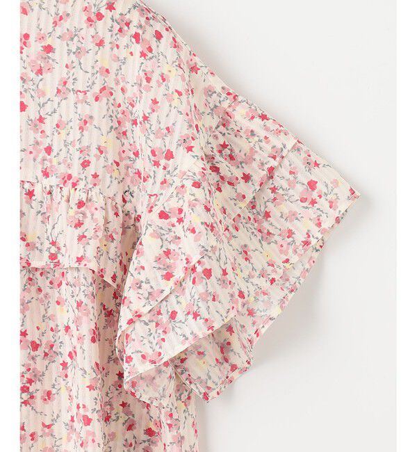 組曲「【WEB限定・2SET】フラワープリントアンサンブルニット」|カーディガン|