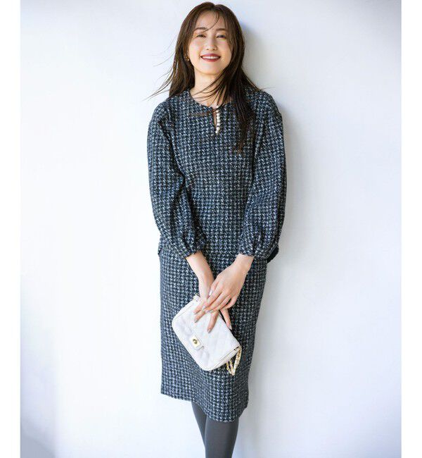 組曲「【WEB限定】ニュアンスジャガード セットアップ」|スーツ|ネイビー系3