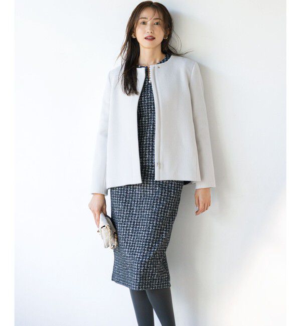 組曲「【WEB限定】ニュアンスジャガード セットアップ」|スーツ|