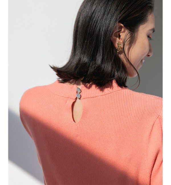 組曲「Elena フリルスリーブ ニットプルオーバー」|ニット・セーター|