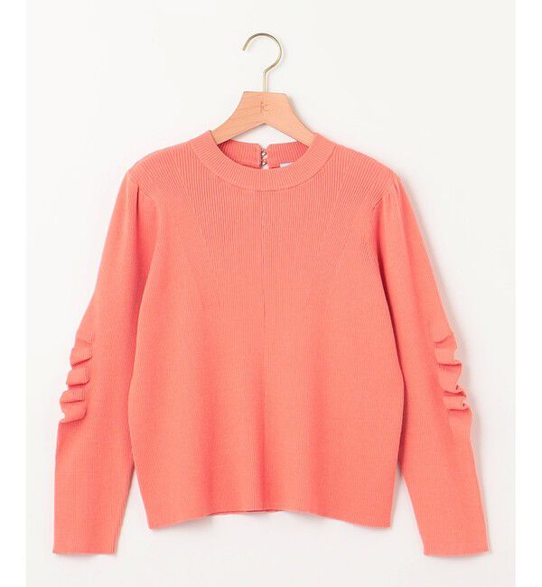 組曲「Elena フリルスリーブ ニットプルオーバー」|ニット・セーター|