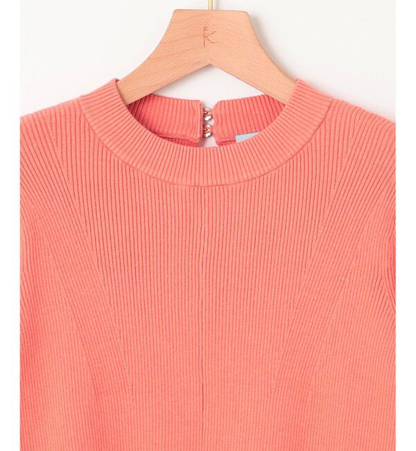 組曲「Elena フリルスリーブ ニットプルオーバー」|ニット・セーター|