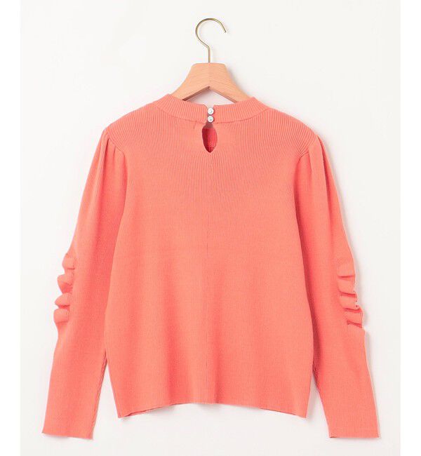 組曲「Elena フリルスリーブ ニットプルオーバー」|ニット・セーター|