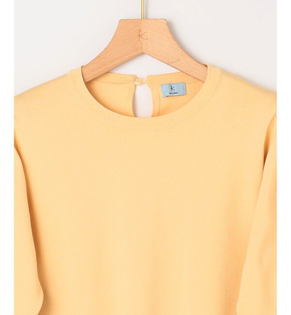 組曲「【UVケア・接触冷感】MINA 6分袖ニットプルオーバー」|ニット・セーター|