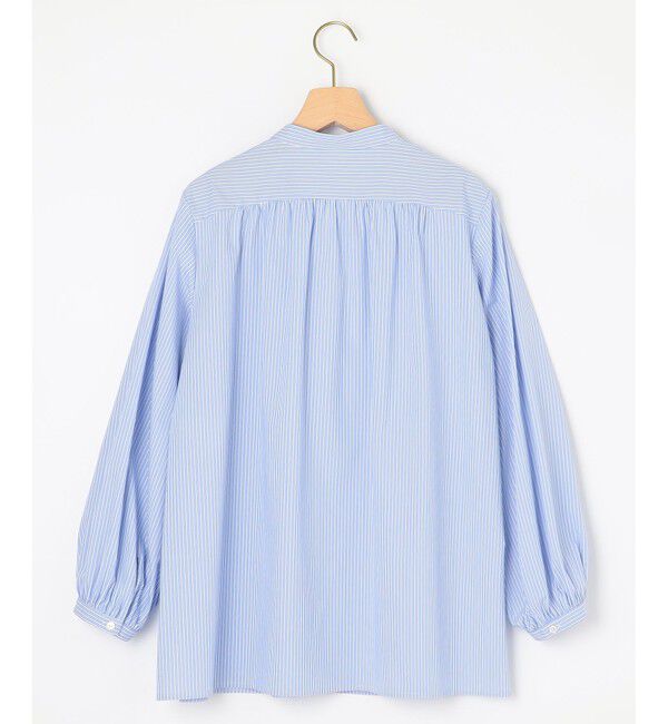 組曲「コンパクトシャーティング フリルブラウス」|シャツ・ブラウス|