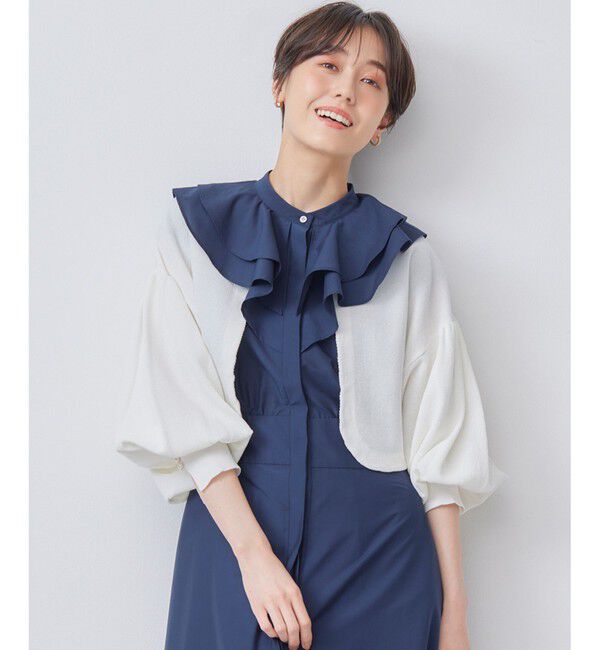 組曲「ドルマンボレロ カーディガン」|カーディガン|アイボリー系