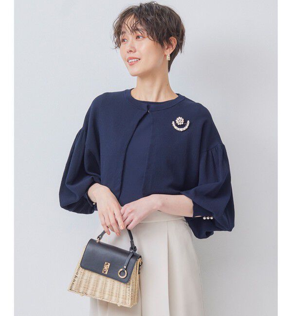 組曲「ドルマンボレロ カーディガン」|カーディガン|ネイビー系