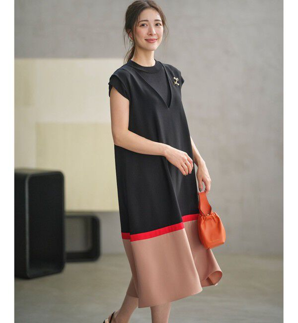 組曲「【2SET・WEB限定】バイカラー ジャンスカニットセット」|スーツ|