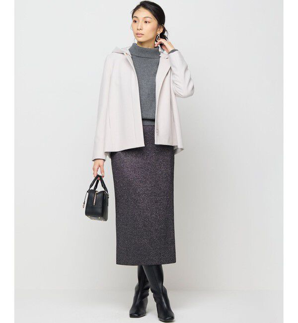 組曲「【Oggiコラボ】きらきらラメニットスカート」|スカート|