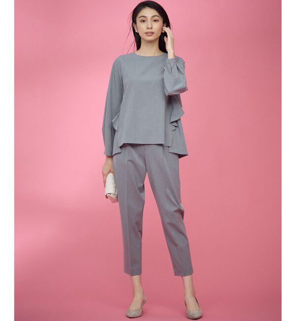 組曲「【KUMIKYOKU NAVY】ウーステッドライククロス イージーパンツ」|その他|