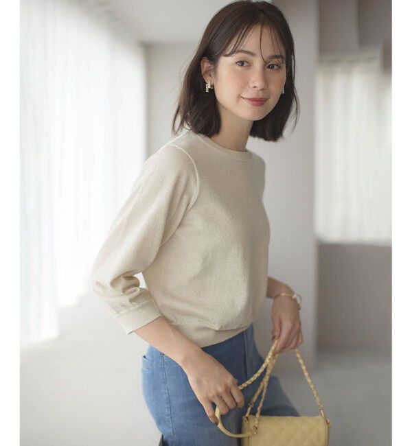 組曲「【WEB限定・2SET】ラメ入りアンサンブルニット」|カーディガン|