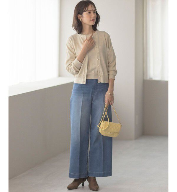 組曲「【WEB限定・2SET】ラメ入りアンサンブルニット」|カーディガン|