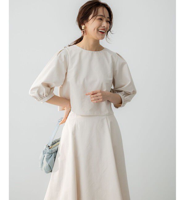 組曲「クロップドフレア セットアップ」|スーツ|