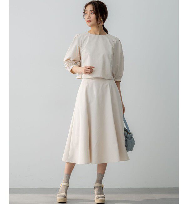 組曲「クロップドフレア セットアップ」|スーツ|