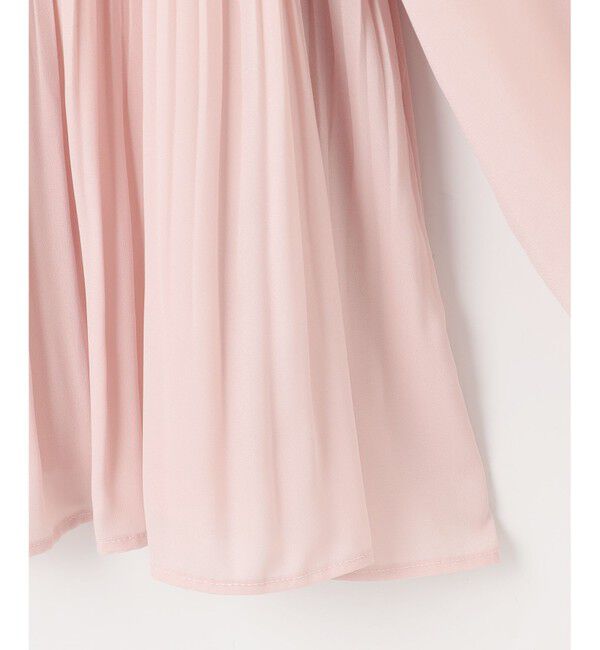 組曲「【WEB限定】ジョーゼットシフォンプリーツ ブラウス」|シャツ・ブラウス|