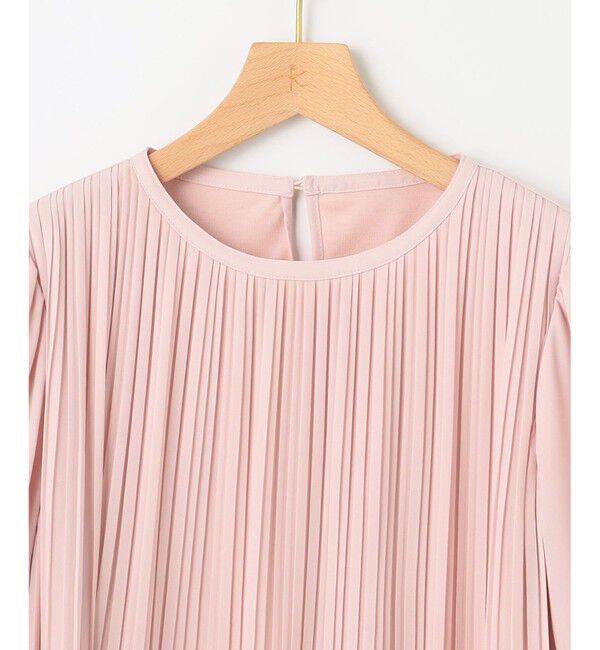 組曲「【WEB限定】ジョーゼットシフォンプリーツ ブラウス」|シャツ・ブラウス|