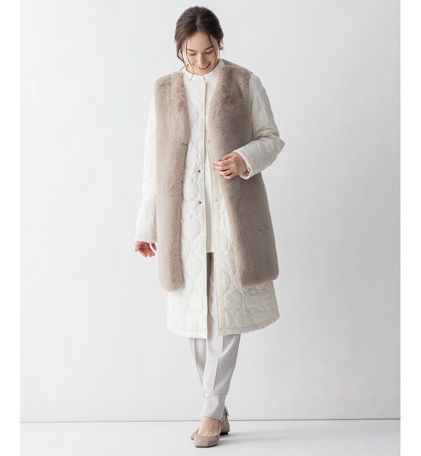 自由区「【Sサイズ有・洗える】ライトキルト 中綿コート (検索番号:JJ24)」|その他|