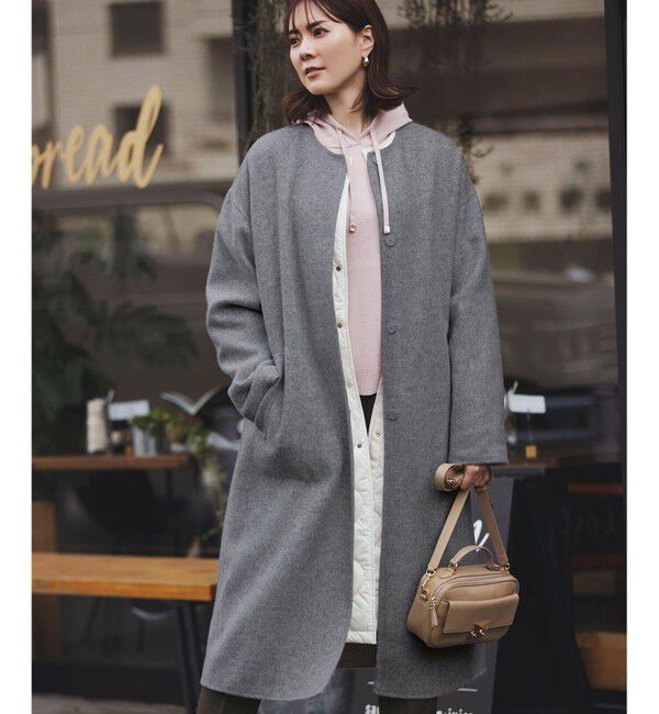 自由区「【Sサイズ有・洗える】ライトキルト 中綿コート (検索番号:JJ24)」|その他|