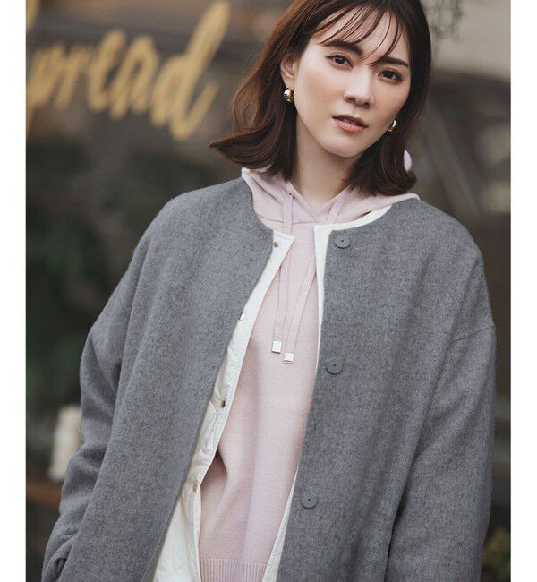 自由区「【Sサイズ有・洗える】ライトキルト 中綿コート (検索番号:JJ24)」|その他|