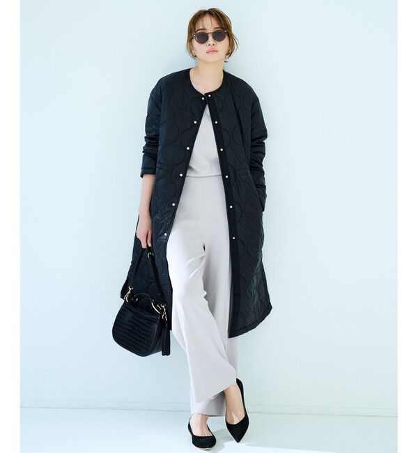 自由区「【Sサイズ有・洗える】ライトキルト 中綿コート (検索番号:JJ24)」|その他|