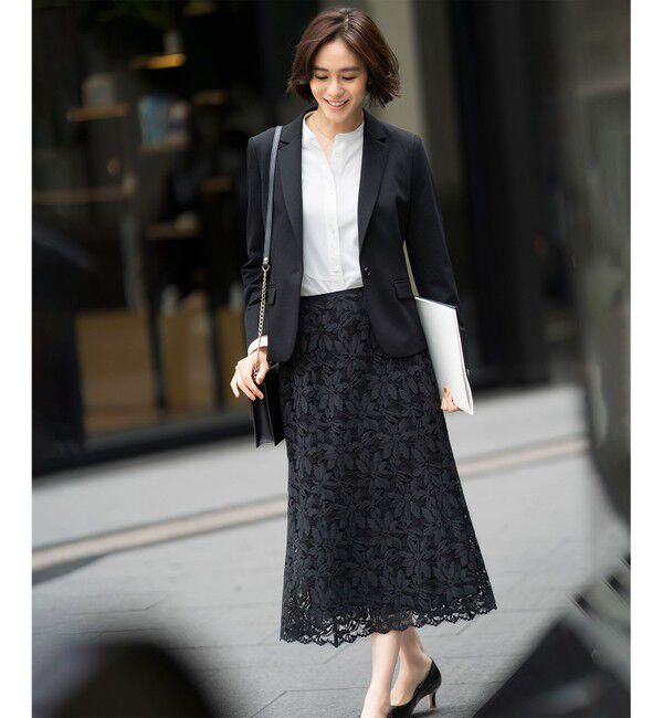 自由区「【XSサイズ～/洗える】WASHABLEPONTE テーラードジャケット」|テーラードジャケット|