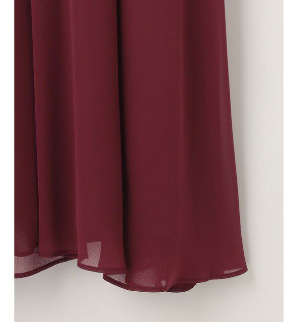 自由区「【WEB限定】シフォンレースコンビネーション ドレス」|ドレス|