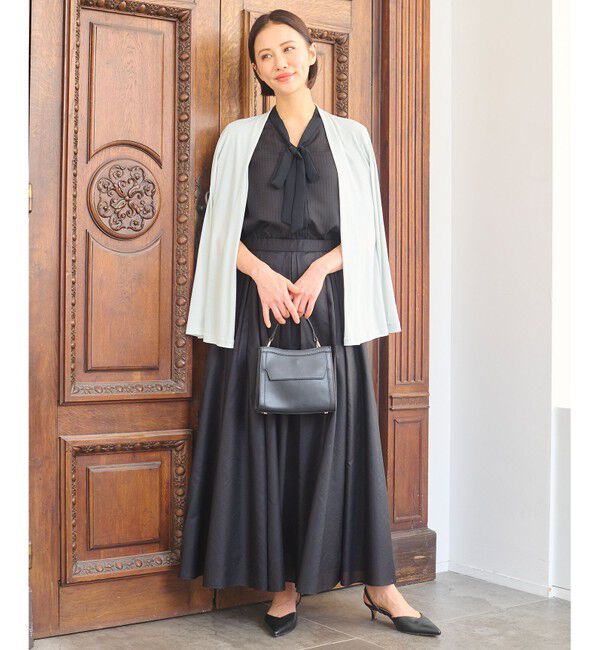 自由区「【洗える・XSサイズあり】シアーシャイニー スカート」|スカート|