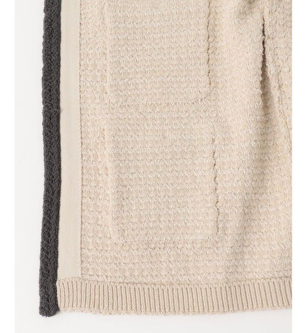 自由区「ツイードライクニット カーディガン」|カーディガン|