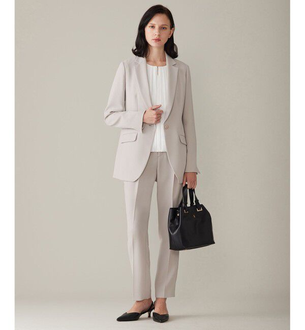 自由区「【洗える】ロイヤルシフォン ブラウス」|Tシャツ・カットソー|