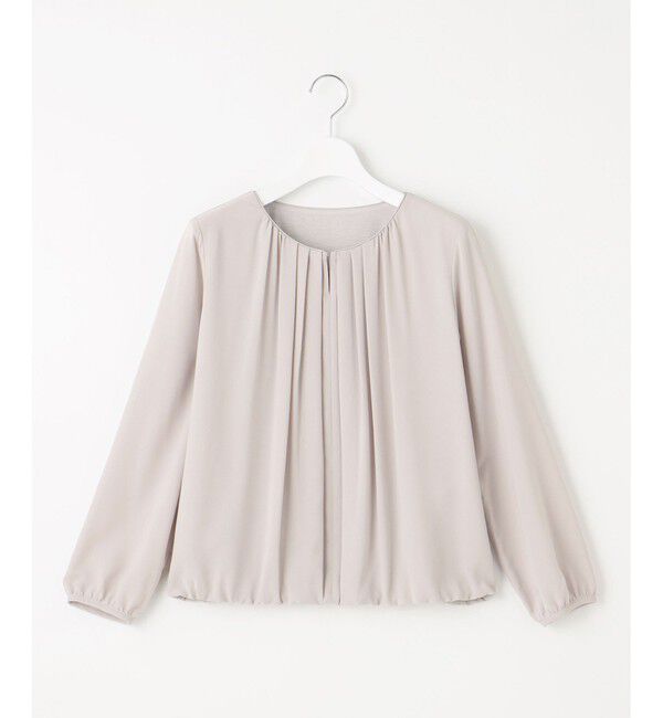 自由区「【洗える】ロイヤルシフォン ブラウス」|Tシャツ・カットソー|