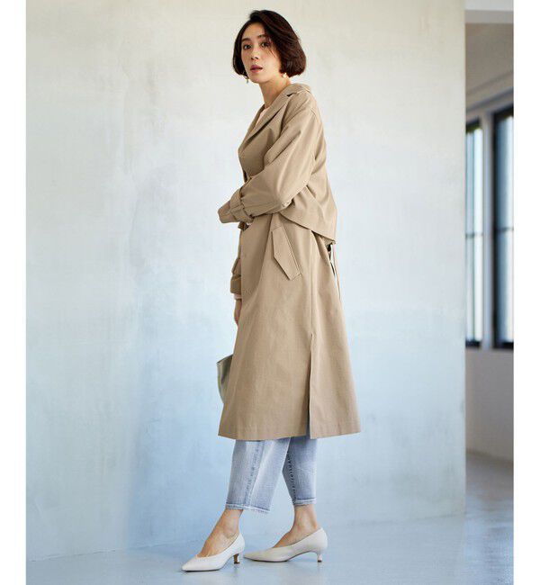 自由区「【洗える】4WAYトレンチ コート」|トレンチコート|