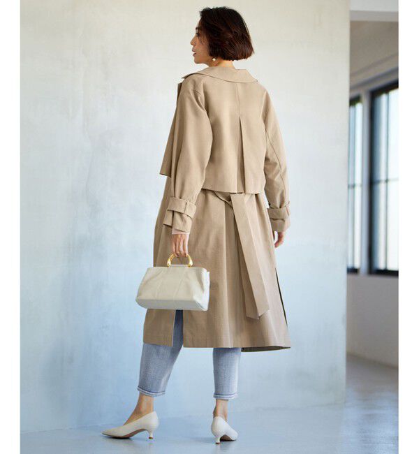 自由区「【洗える】4WAYトレンチ コート」|トレンチコート|