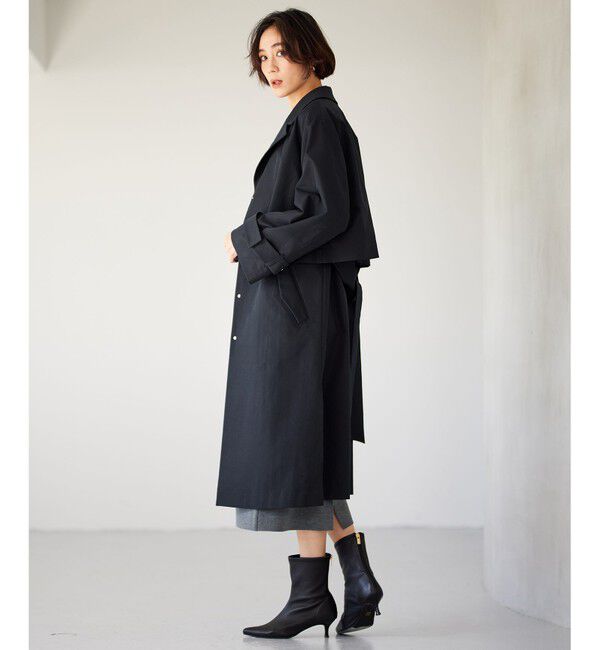 自由区「【洗える】4WAYトレンチ コート」|トレンチコート|
