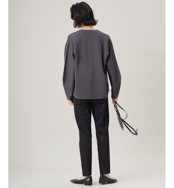 自由区「【洗える】ドライコットンハイゲージニット カーディガン」|カーディガン|