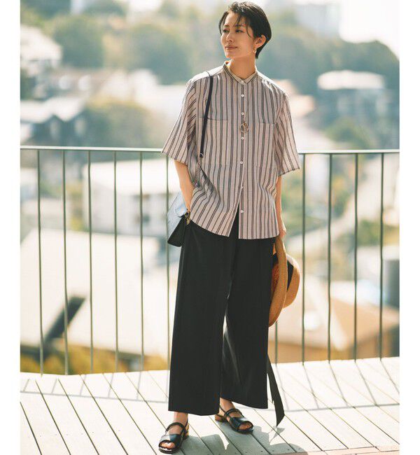 自由区「【SHIHOさん着用】フラップカーブミニクラッチ バッグ」|クラッチバッグ|